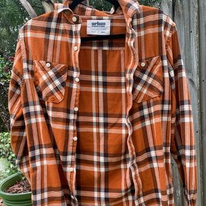 vintage flannel button up